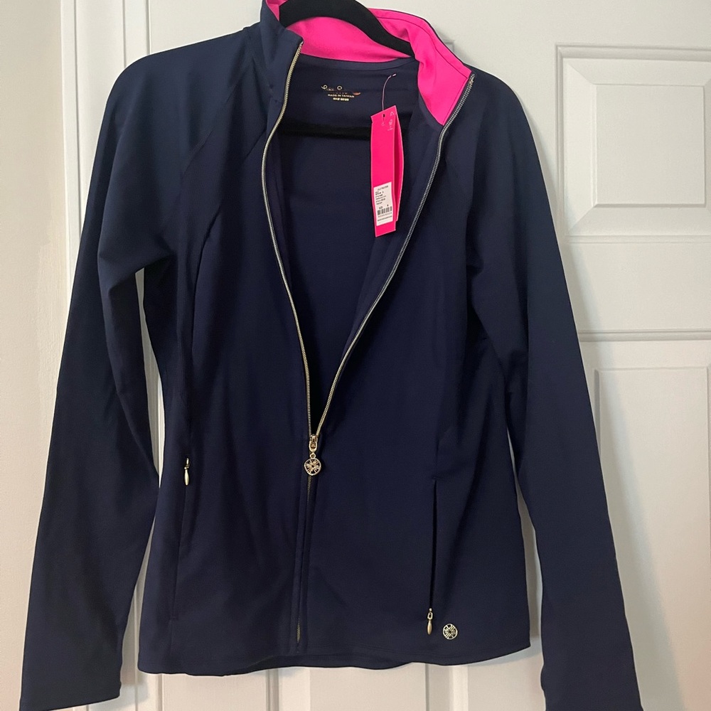 Lily Pulitzer athleisure leggings and jacket. New with tags